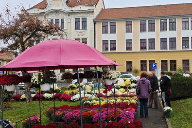 Négynapos mindenszenteki virágvásár (Kézdivásárhely)